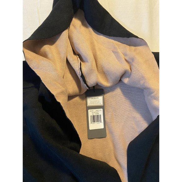 Lysse New York Women's Black/Pink Open Cardigan NWT - Picture 2 of 9